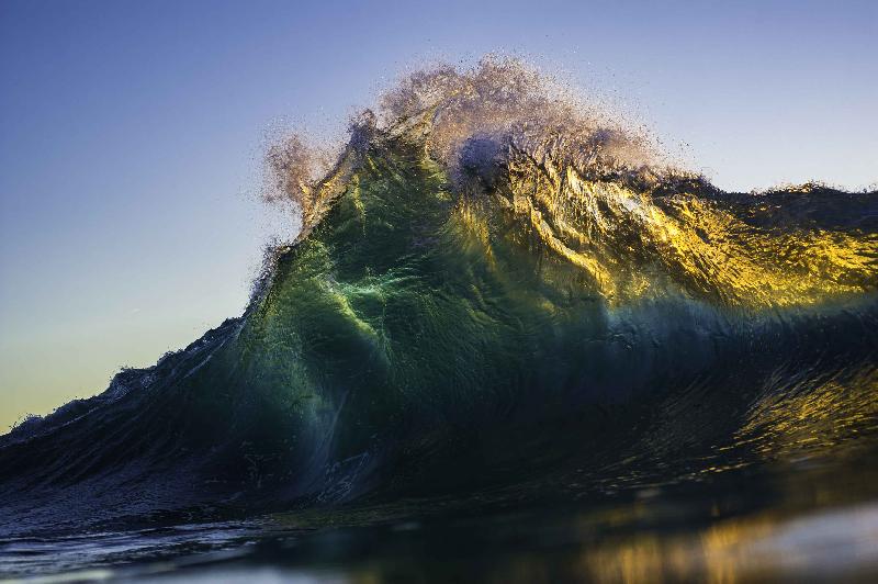 Photo vague Greg Rabejac Pays basque