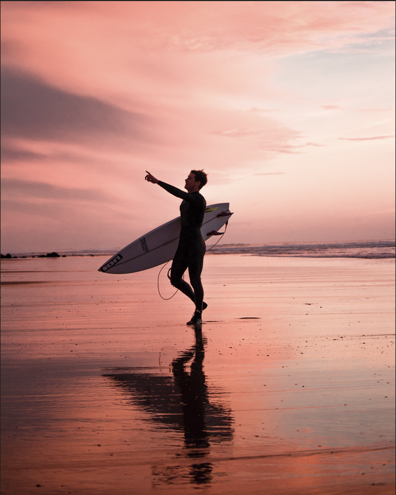 Adam Dossar surf photographie Lacanau