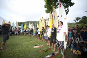 Jeremy Flores à la cérémonie de l’Eddie