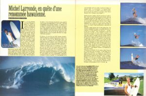 Archives // Michel Larronde, 1996 : un pionnier français à Jaws