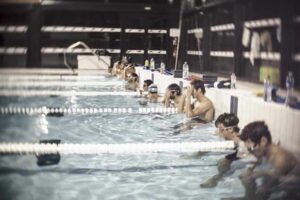 L’entraînement en piscine avec David Dubès