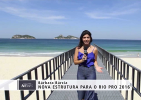 Rio Pro : une passerelle pour contourner la foule