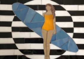 Delphine Priem à La Vigie Surf Art Galerie