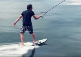 Le drone surfing : nouvelle discipline ?