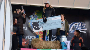 Justine Dupont remporte La Vaca Gigante