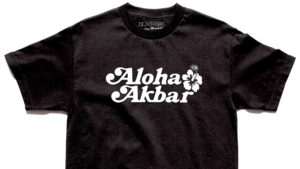 "Aloha Akbar", le t-shirt au message explosif