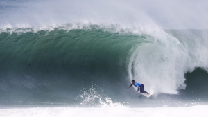 Premier tour sauvage à Supertubos