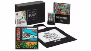 Série limitée : 10 Surf Art box avec une œuvre originale