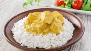 Recette de la semaine : poulet au curry coco