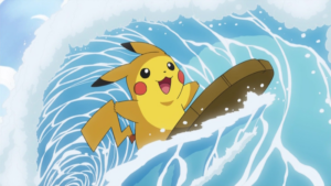 Pikachu intègre l’équipe de surf japonaise