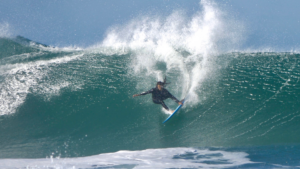 Anglet : Adrien Toyon en démonstration avec son twin