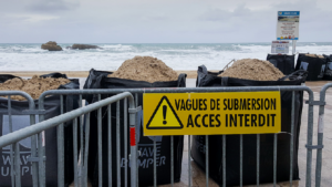 Biarritz : alerte vagues submersion