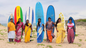 Sri Lanka : les femmes à l’assaut des vagues !