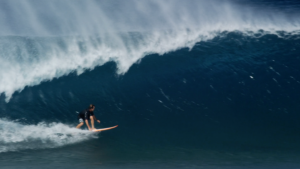 Behind the scenes : Julian Wilson lors du Pipe Masters