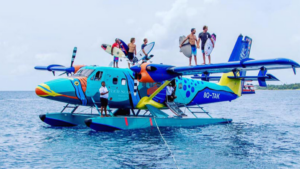 Surftrip canon en hydravion