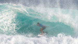 Gatien Delahaye 3e dans les tubes des Açores !