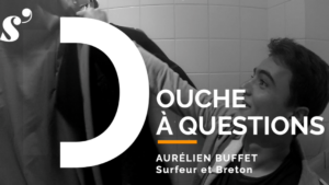 Aurélien Buffet dans la douche à questions Surf Session