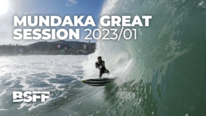 Première session à Mundaka pour inaugurer 2023 !