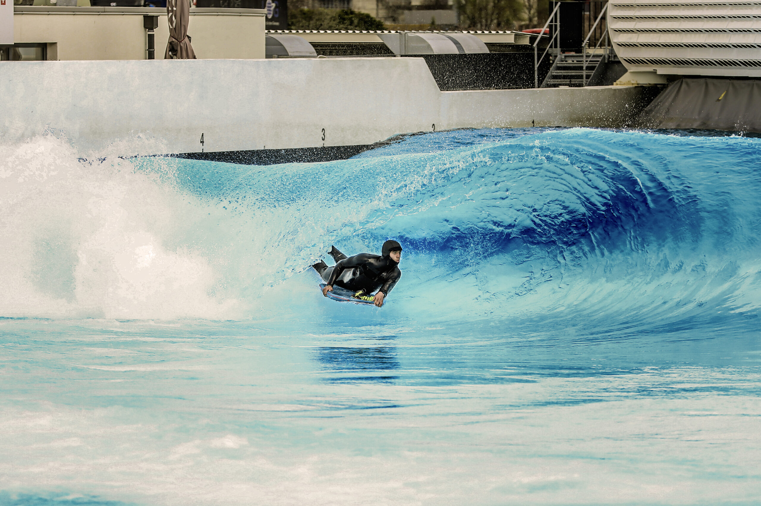 Kauli Vaast en bodyboard à Alaia Bay