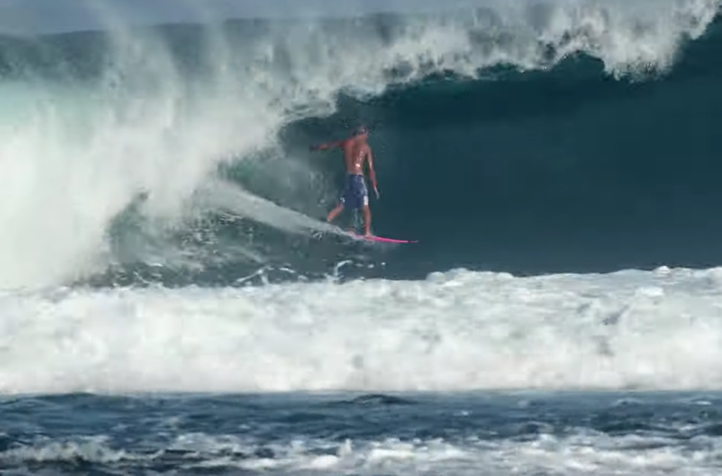 Jett Schiling à l'entrée de la deuxième section 