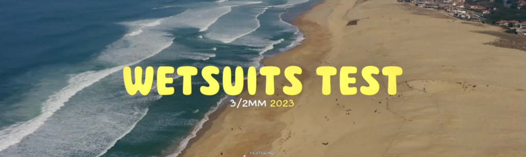test wetsuit combinaison 3/2 printemps 2023