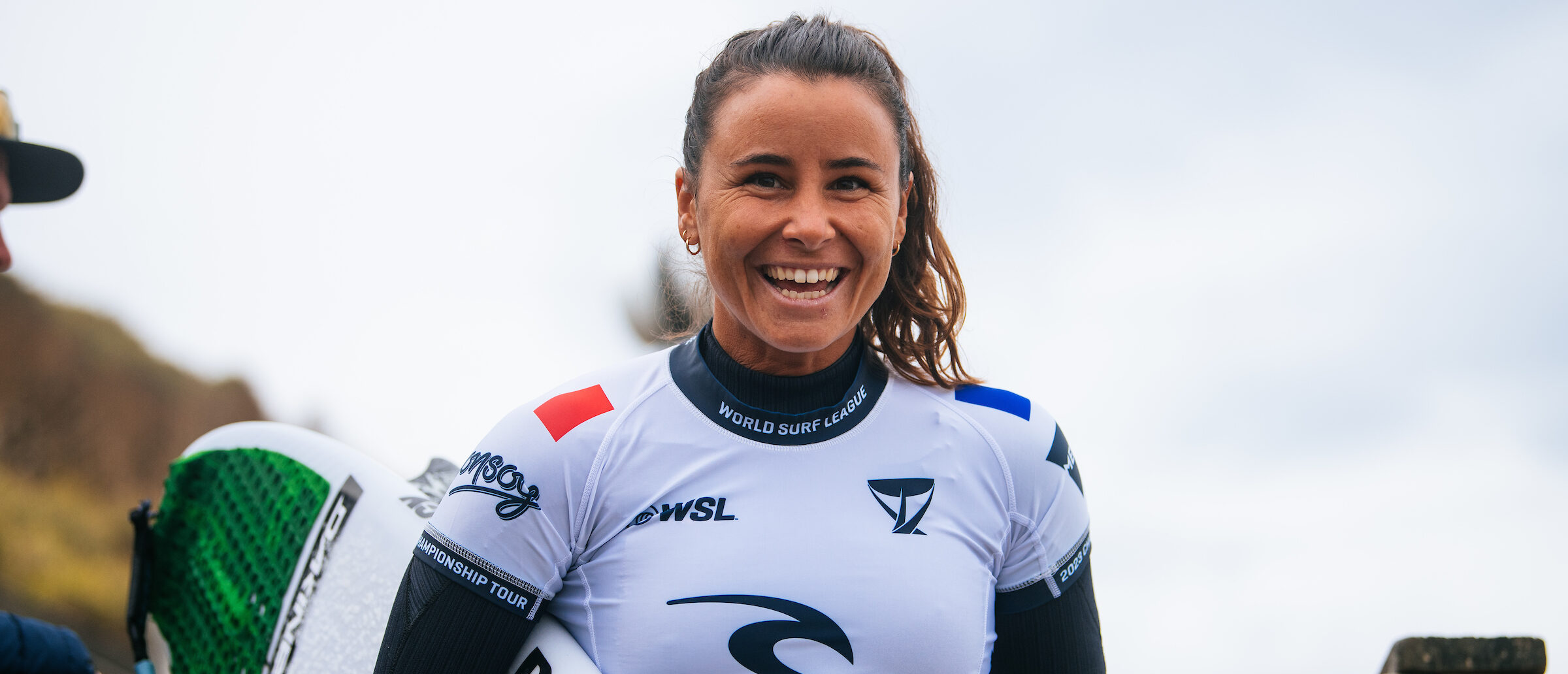 Johanne Defay aux JO Paris 2024 Surf Session
