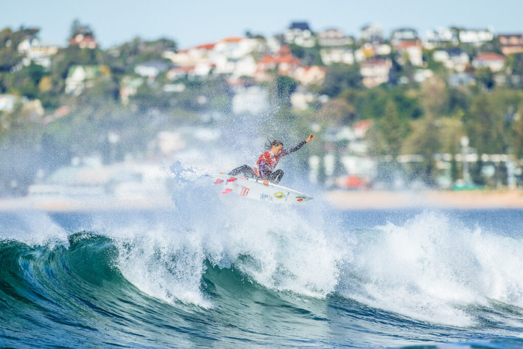 Sally Fitzgibbons (Photo by Matt Dunbar/World Surf League)
