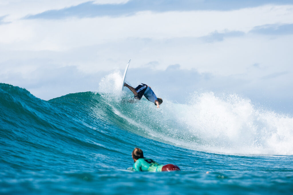 Timothee Bisso Boost Mobile Gold Coast Pro ©Cait Miers/World Surf League