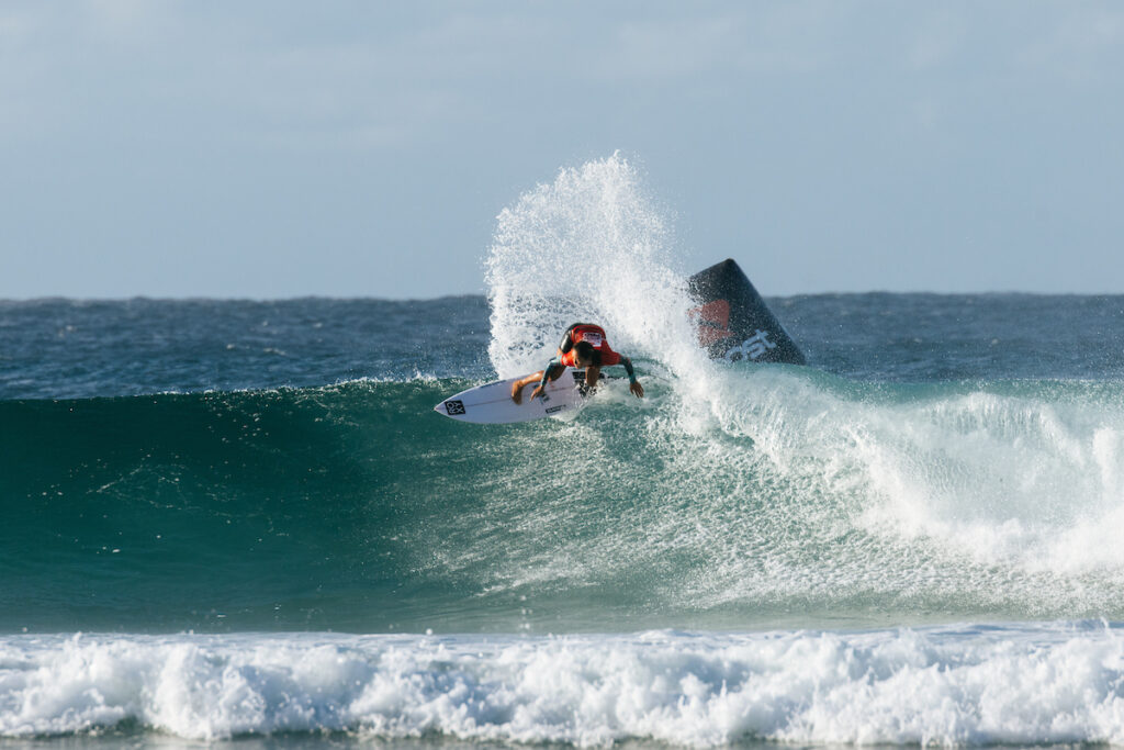 Vahine Fierro en quart au Boost Mobile Gold Coast Pro ©Cait Miers/World Surf League