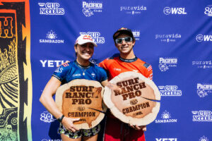 Griffin Colapinto et Carissa Moore vainqueurs du Surf Ranch Pro