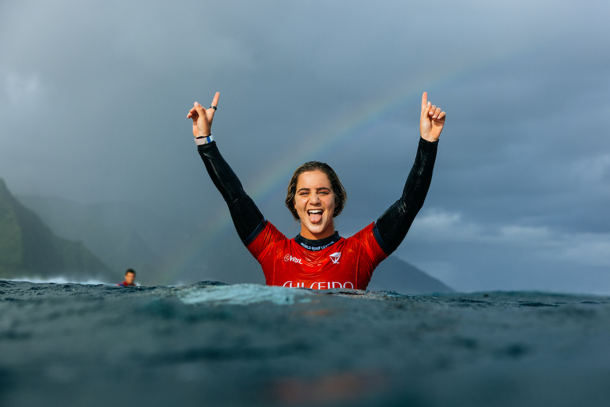 Interview en vue des JO surf 2024, Caroline Marks nous parle de son