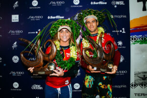 Jack Robinson et Caroline Marks remportent le Tahiti Pro