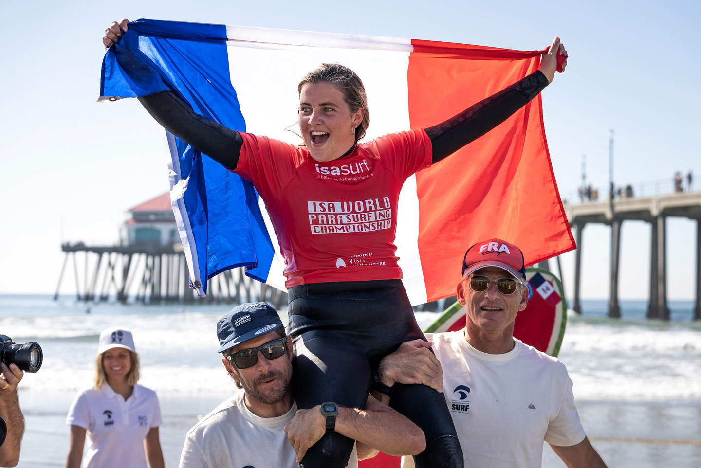 Laurie Phipps est championne du monde de Para Surf ! Surf Session