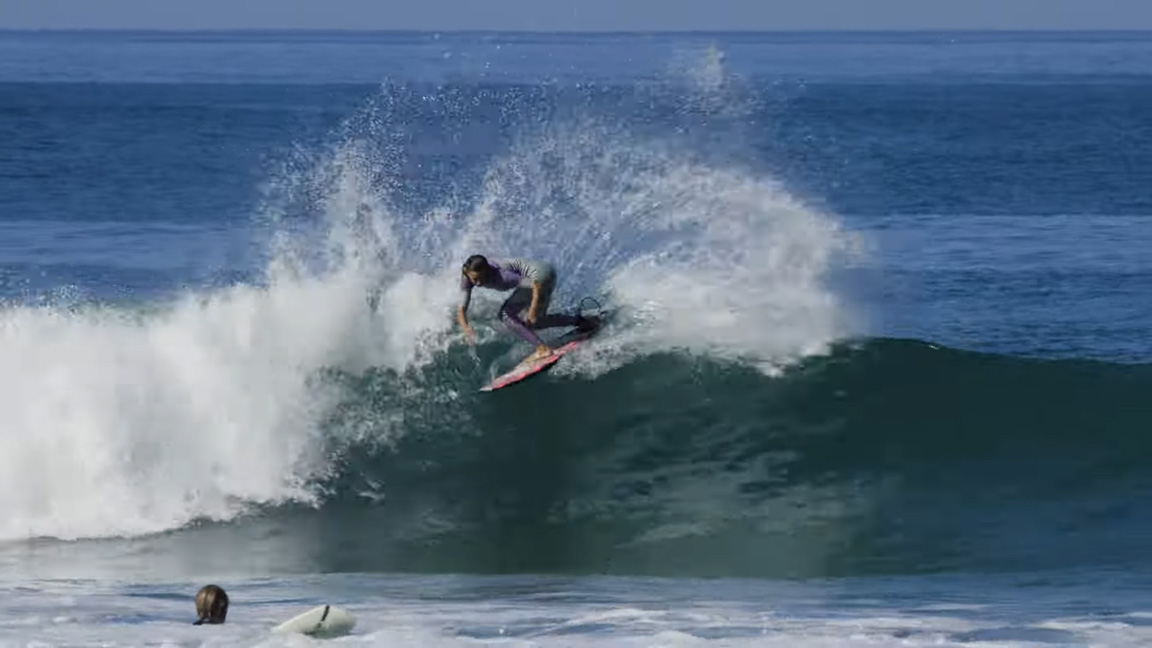 Maud Le Car à Hossegor