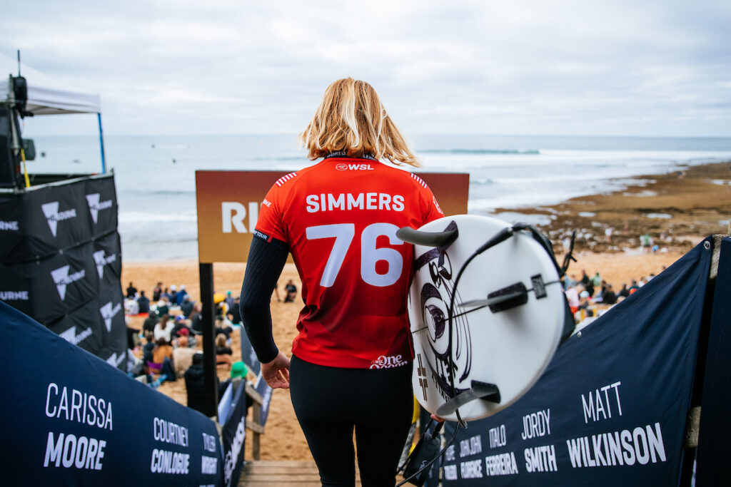 Caitlin Simmers (Aaron Hughes/World Surf League)