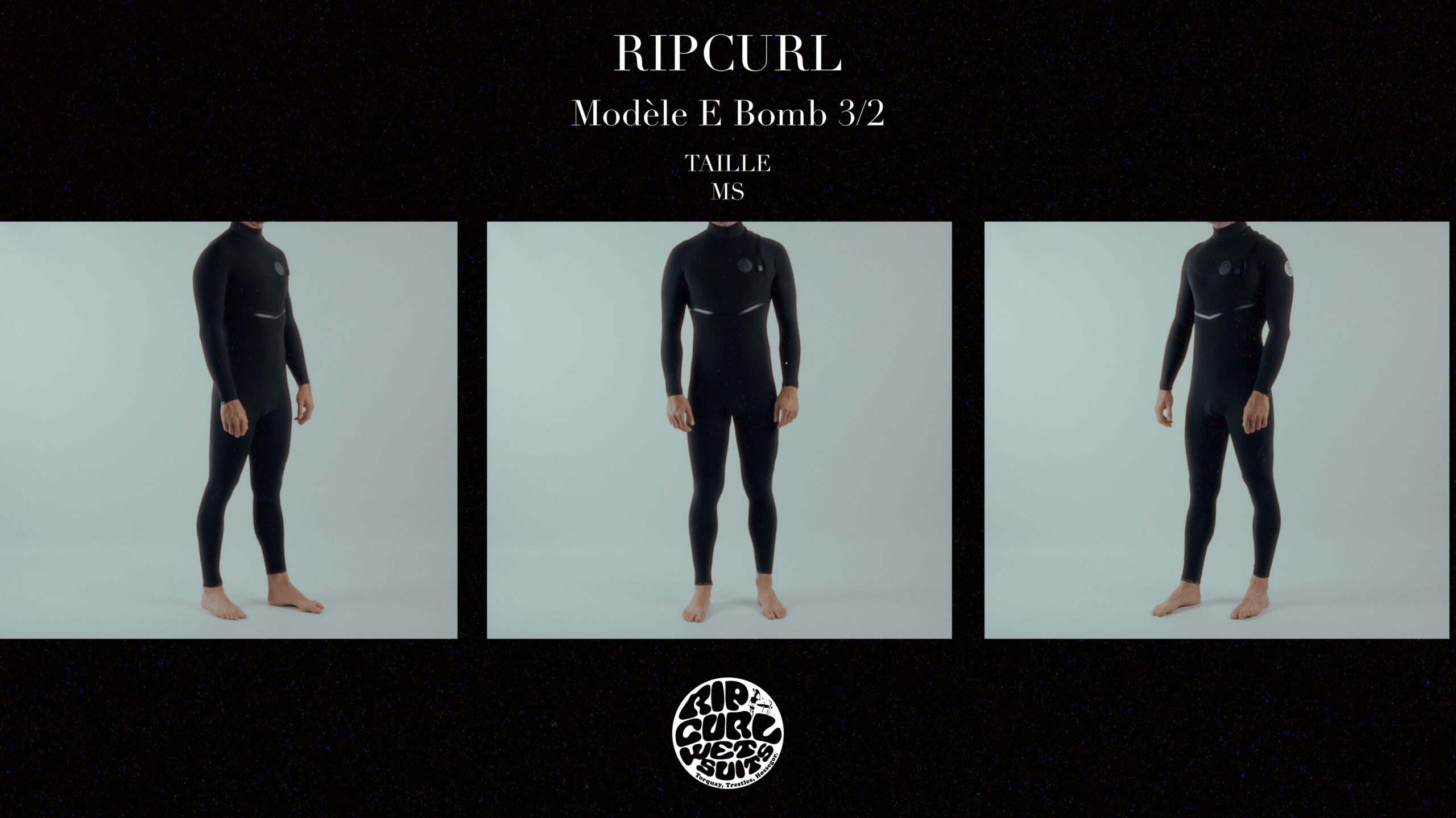 Rip Curl E-Bomb zipless - 3/2 - Homme - 2024 - Surf Session