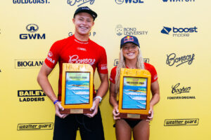 Gold Coast Pro : Erin Brooks et Mikey McDonagh prennent la tête des Challenger Series