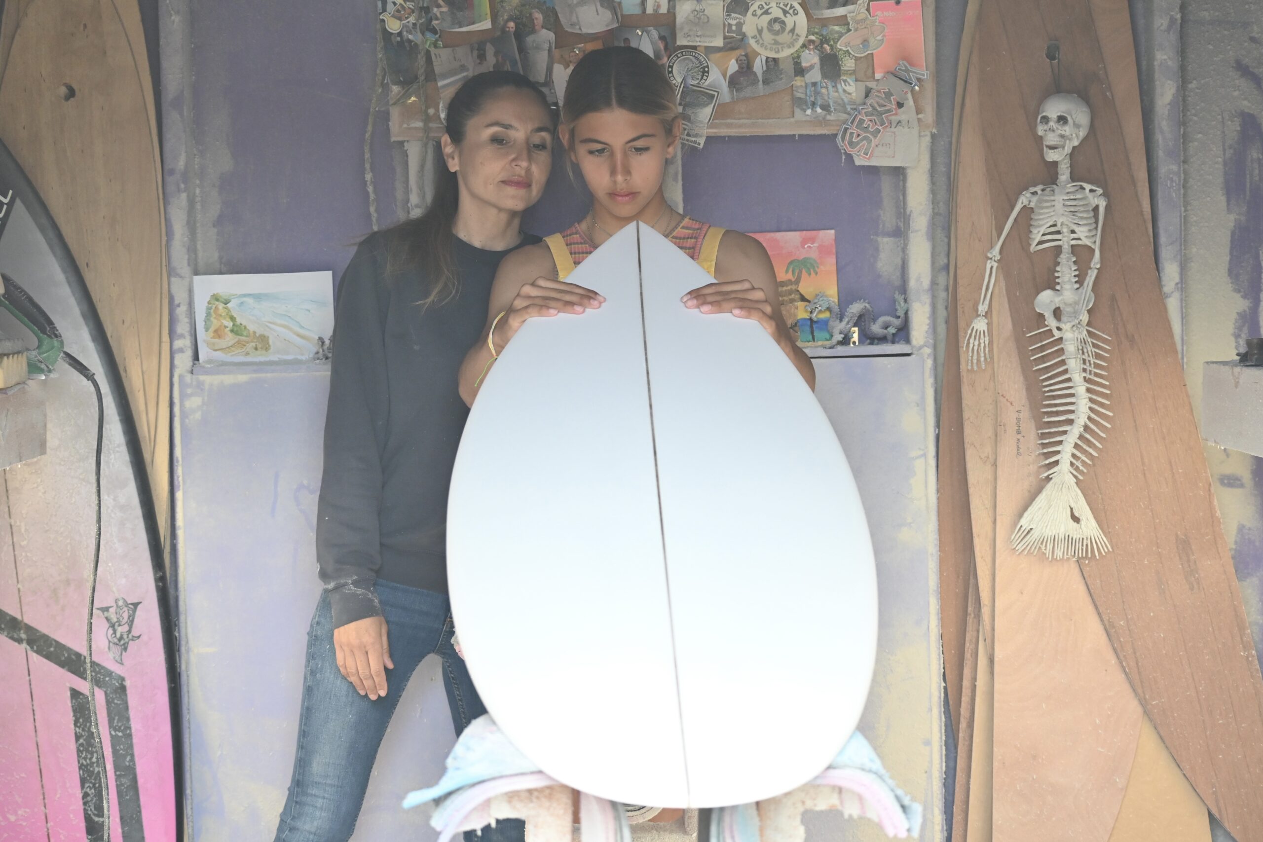 MereMade Surfboards Valerie Duprat shape