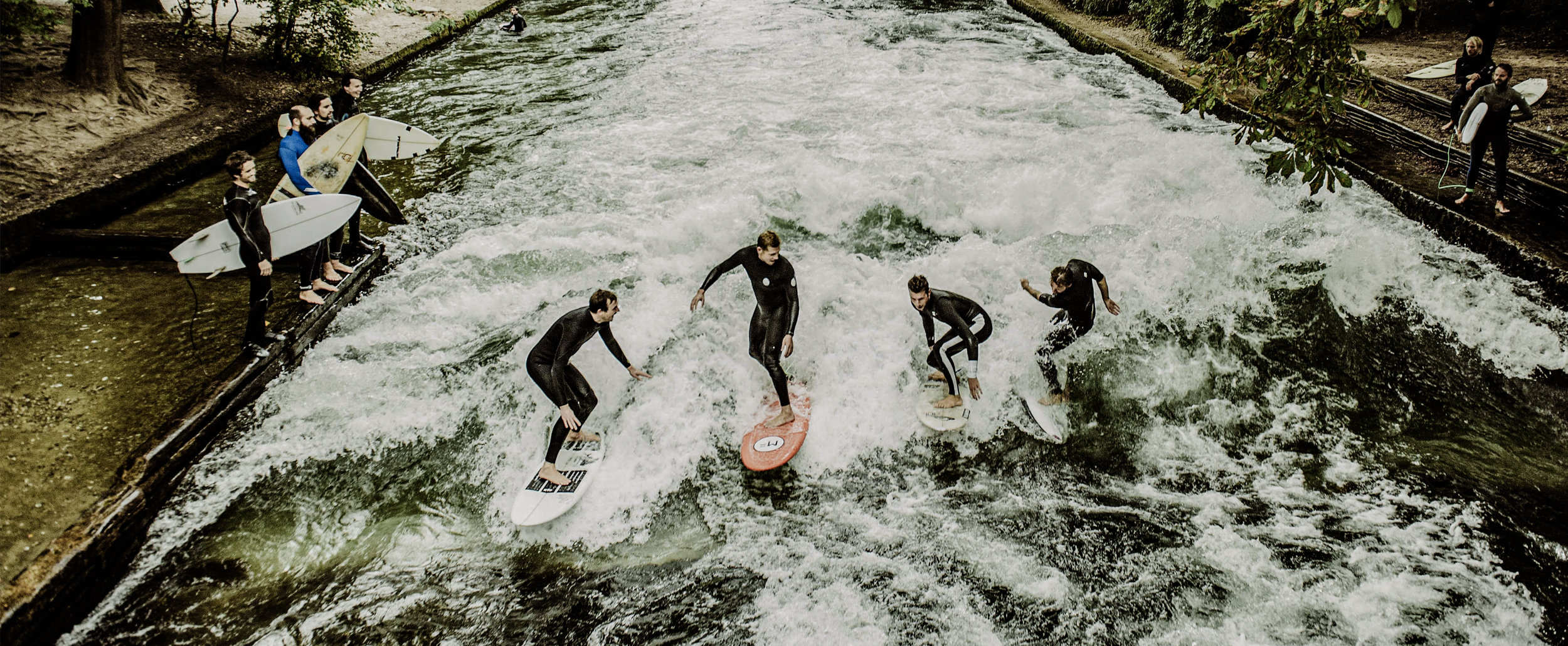 La légendaire vague d’Eisbach a disparu