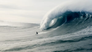 Nazaré, ouverture de la saison en puissance