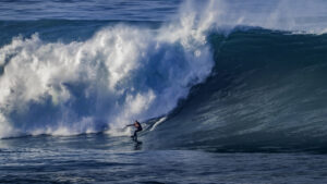Jade Magnien, session XXL sur la côte basque